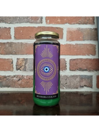 REVERSIBLE EVIL EYE Bougie / Renvoyer le mal - mauvais œil / 7 Days candle