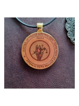 Médaillon Ange de la Justice - Procès / Médaille Abbé Julio