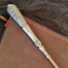 BAGUETTE MAGIQUE Wicca bois hêtre - Triple lune