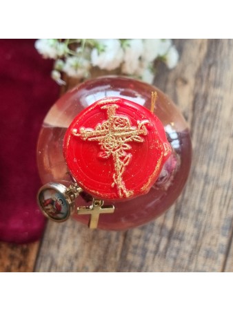 Faites vos voeux ! SAINT EXPEDIT Bouteille à vœux