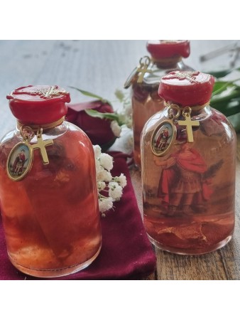 Faites vos voeux ! SAINT EXPEDIT Bouteille à vœux