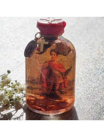 Faites vos voeux ! SAINT EXPEDIT Bouteille à vœux