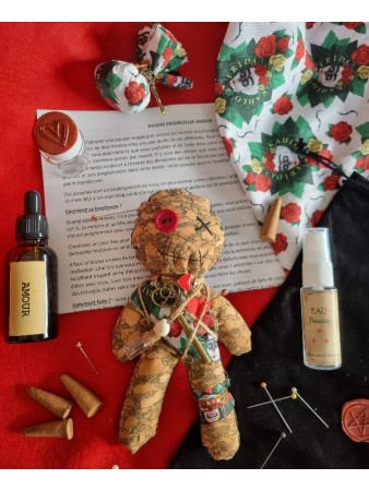 Poupée vaudou ensorcelée - Amour Rituel magie/sorcellerie