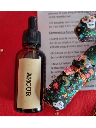 Poupée vaudou ensorcelée - Amour Rituel magie/sorcellerie