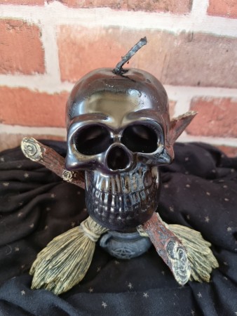 CRANE Bougie / Skull candle