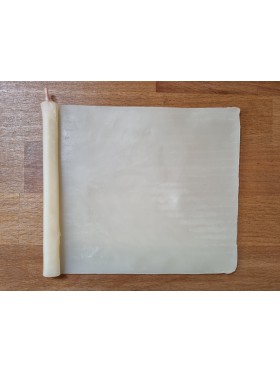 BOUGIE PARCHEMIN Parfumée à l'encens / Réalisation Souhait - Voeux
