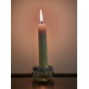 BOUGIE PARCHEMIN Parfumée à l'encens / Réalisation Souhait - Voeux