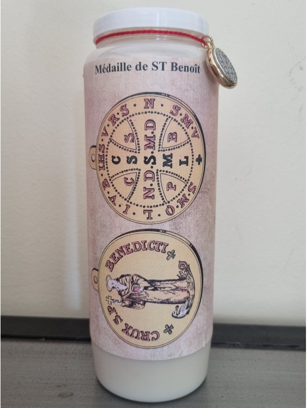 NEUVAINE + MEDAILLE Saint Benoit (Défense et protection)