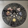 ROUE DE L'ANNEE pour autel Wicca