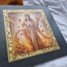 FORTUNA Table / tablette autel - Double face (feuilles d'or)
