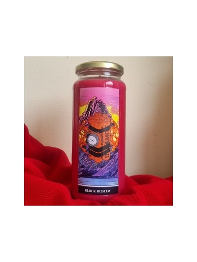 BLOCK BUSTER Bougie / Casser - Détruire / 7 days candle